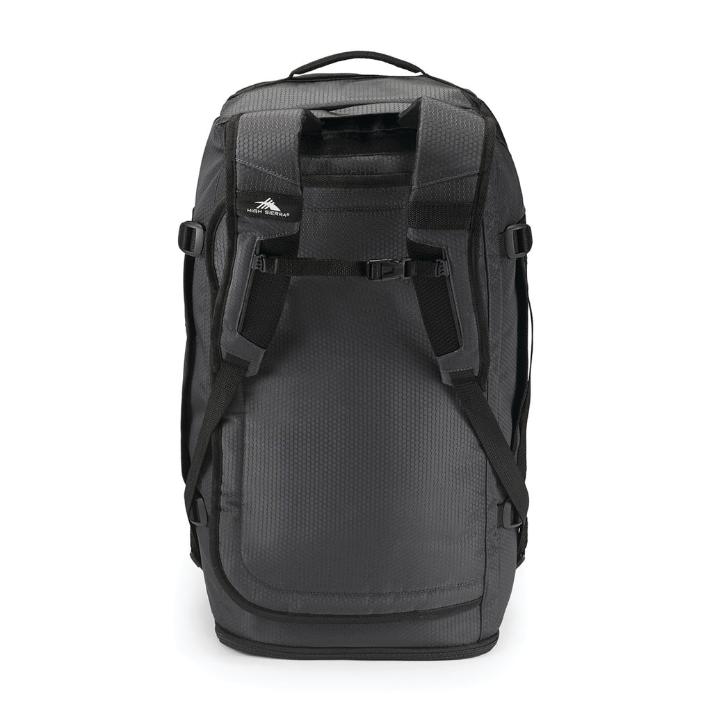 High Sierra Fairlead Convertible Duffel Backpack Transfer - Mercury/Black - View 10