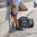High Sierra Fairlead Convertible Duffel Backpack Transfer - Mercury/Black - View 11