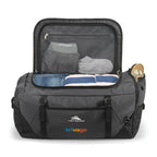High Sierra Fairlead Convertible Duffel Backpack Transfer - Mercury/Black - View 4