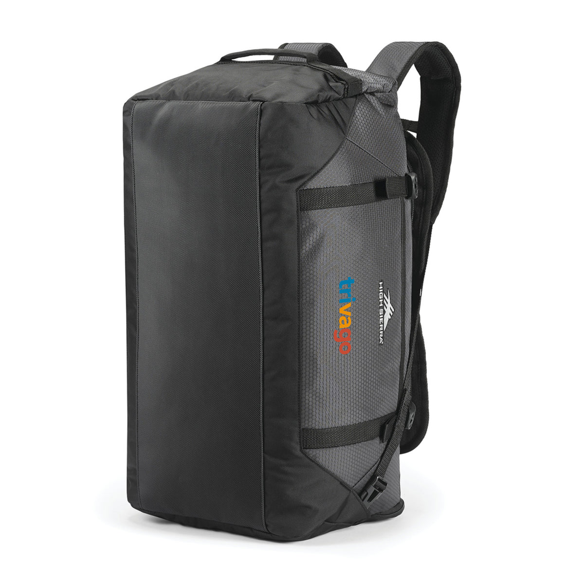 High Sierra Fairlead Convertible Duffel Backpack Transfer - Mercury/Black - View 5