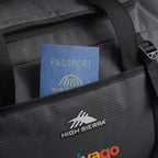 High Sierra Fairlead Convertible Duffel Backpack Transfer - Mercury/Black - View 7