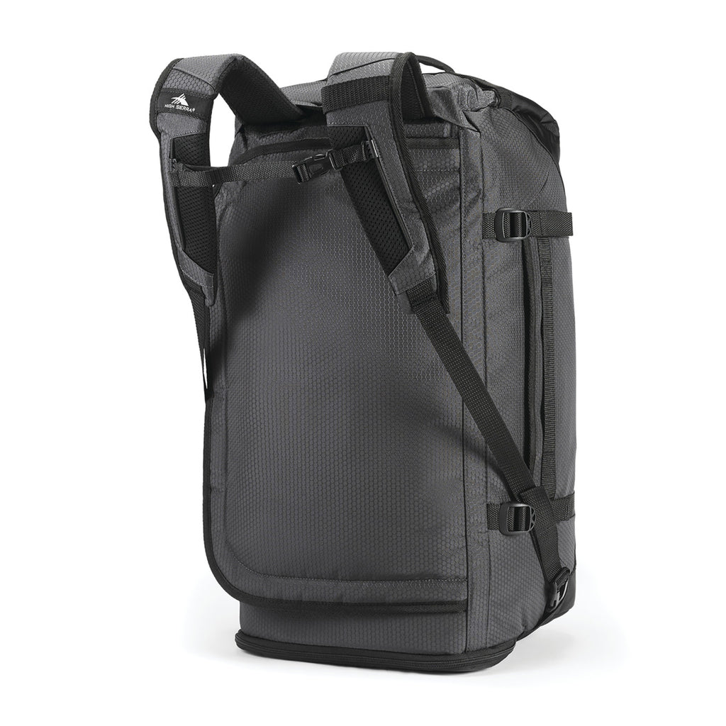 High Sierra Fairlead Convertible Duffel Backpack Transfer - Mercury/Black - View 9