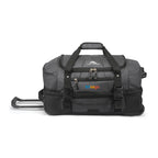 High Sierra Fairlead Drop Bottom Wheeled Duffel, 22 Inches Transfer - Mercury/Black - View 10