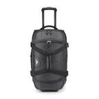 High Sierra Fairlead Drop Bottom Wheeled Duffel, 22 Inches Transfer - Mercury/Black - View 12