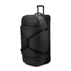 High Sierra Fairlead Drop Bottom Wheeled Duffel, 34 Inches Embroidery - Mercury/Black - View 5