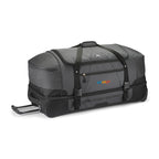 High Sierra Fairlead Drop Bottom Wheeled Duffel, 34 Inches Transfer - Mercury/Black - View 1