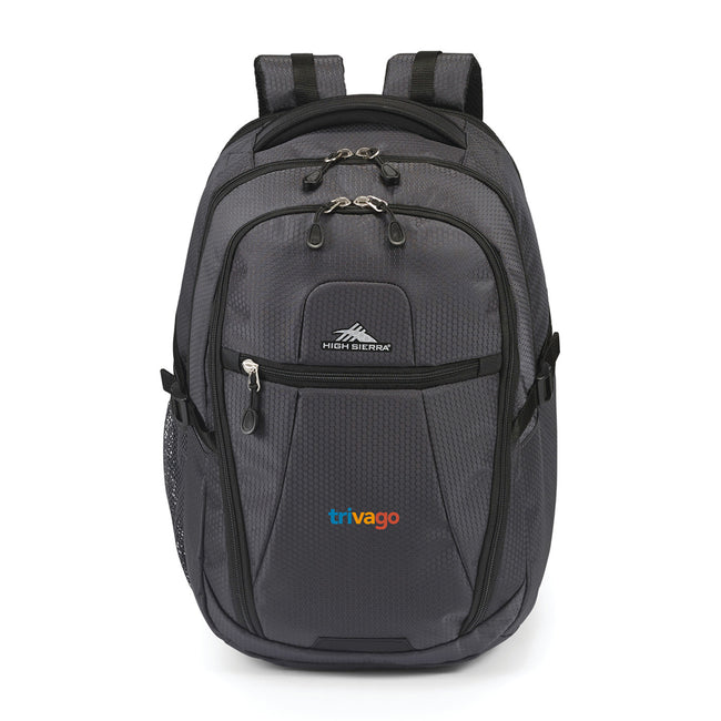 High Sierra Fairlead Laptop Backpack, 15 Inch Embroidery