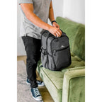 High Sierra Fairlead Laptop Backpack, 15 Inch Transfer - Mercury/Black - View 10
