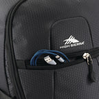 High Sierra Fairlead Laptop Backpack, 15 Inch Transfer - Mercury/Black - View 5