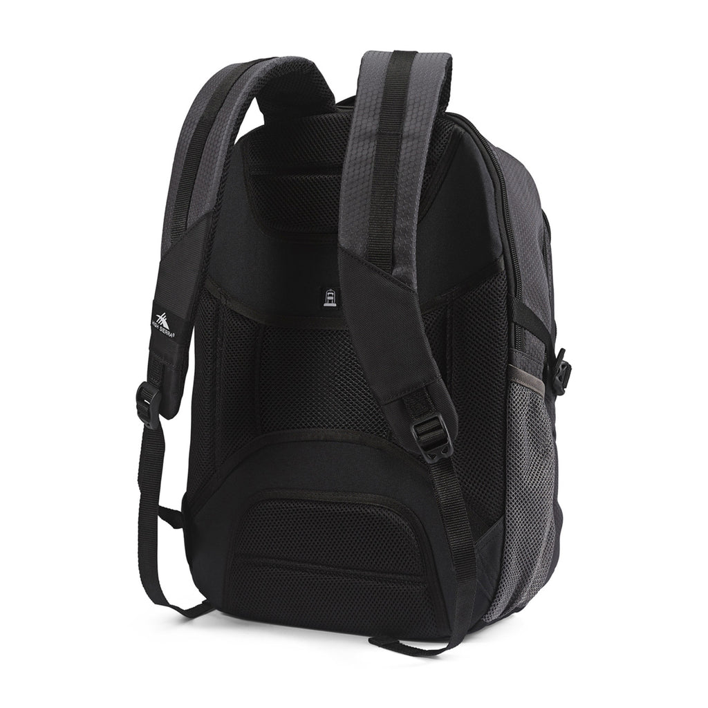 High Sierra Fairlead Laptop Backpack, 15 Inch Transfer - Mercury/Black - View 6