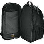 High Sierra Fly-By Laptop Backpack, 17 Inch Embroidery - Gray - Photo