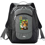 High Sierra Fly-By Laptop Backpack, 17 Inch Transfer - Gray - Front 2