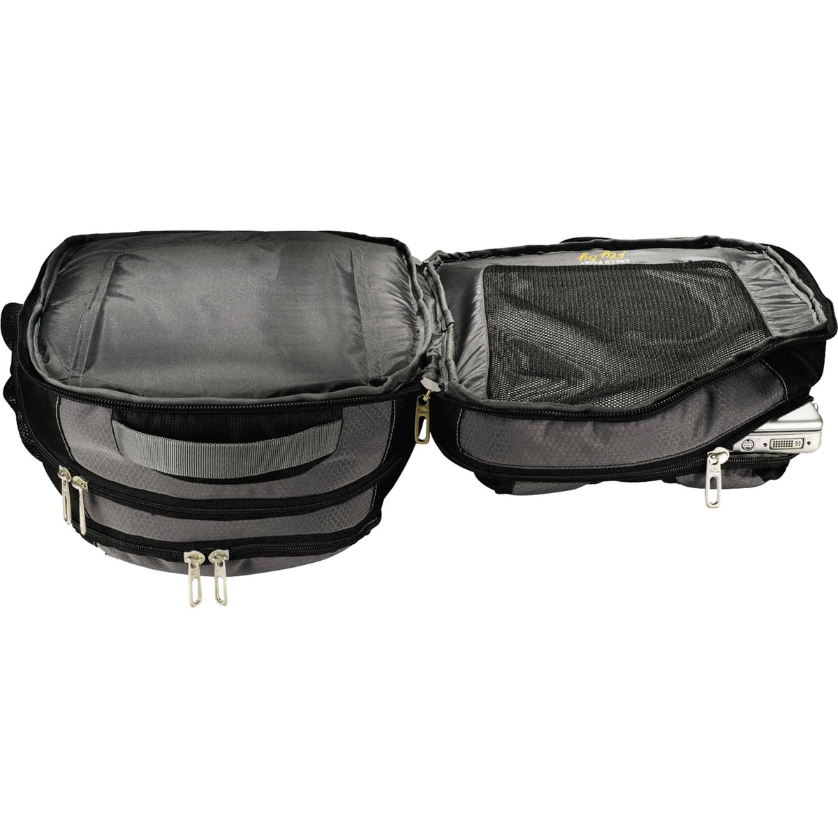 High Sierra Fly-By Laptop Backpack, 17 Inch Transfer - Gray - Photo 3