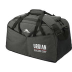 High Sierra Forester Duffel Bag in Recycled PET, 22 Inches Transfer - Graphite - Left Angle