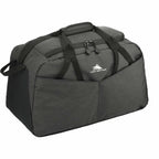 High Sierra Forester Duffel Bag in Recycled PET, 22 Inches Transfer - Graphite - Right Angle