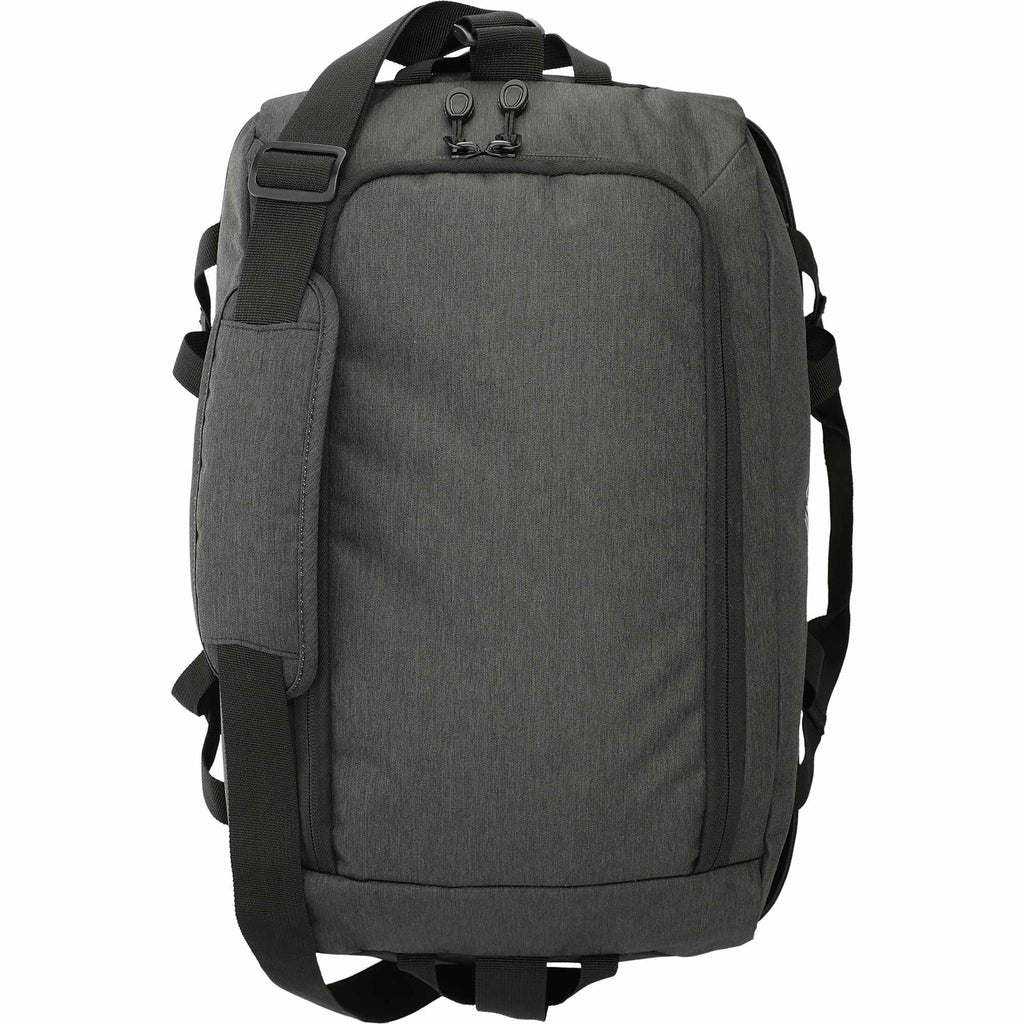 High Sierra Forester Duffel Bag in Recycled PET, 22 Inches Transfer - Graphite - Top
