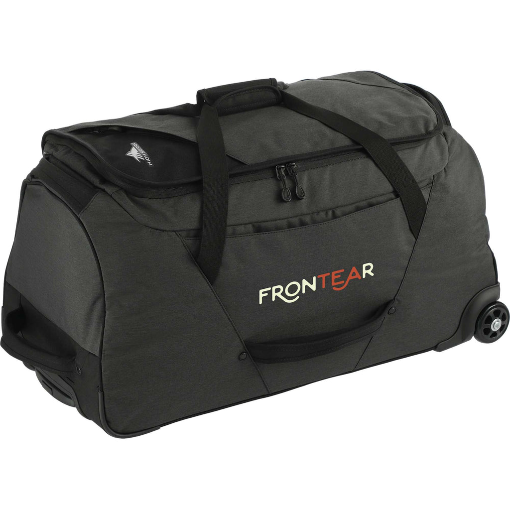 High Sierra Forester Wheeled Duffel Bag, 28 Inches Transfer - Graphite - Right Angle