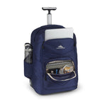 High Sierra Freewheel Pro Rolling Laptop Backpack, 15 Inch - True Navy - View 6