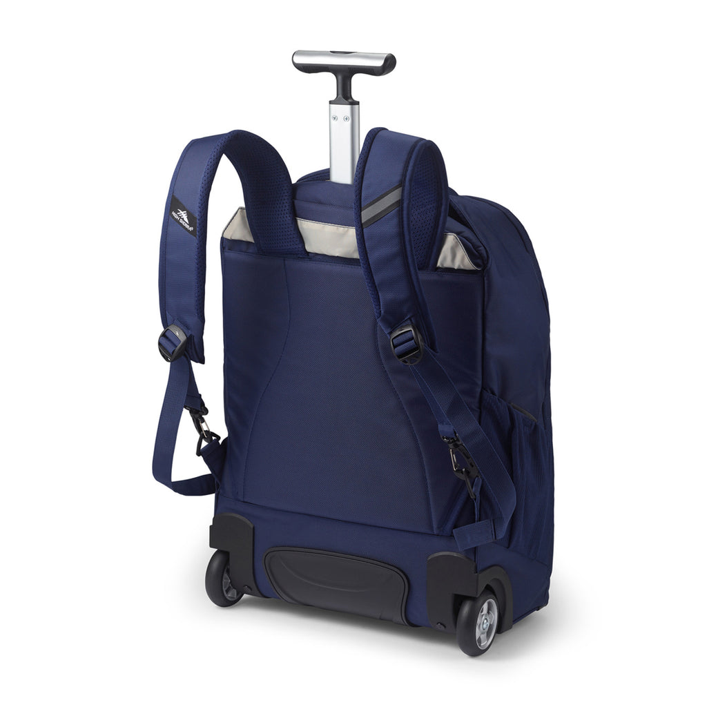 High Sierra Freewheel Pro Rolling Laptop Backpack, 15 Inch - True Navy - View 7
