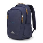 High Sierra Haidan Laptop Backpack with Tablet Sleeve Embroidery - Navy Heather - View 3