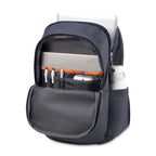 High Sierra Haidan Laptop Backpack with Tablet Sleeve - Navy Heather - View 2