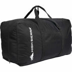 High Sierra Hi-Ton Lightweight Duffel Bag in Recycled Polyester Transfer - Black - Right Angle