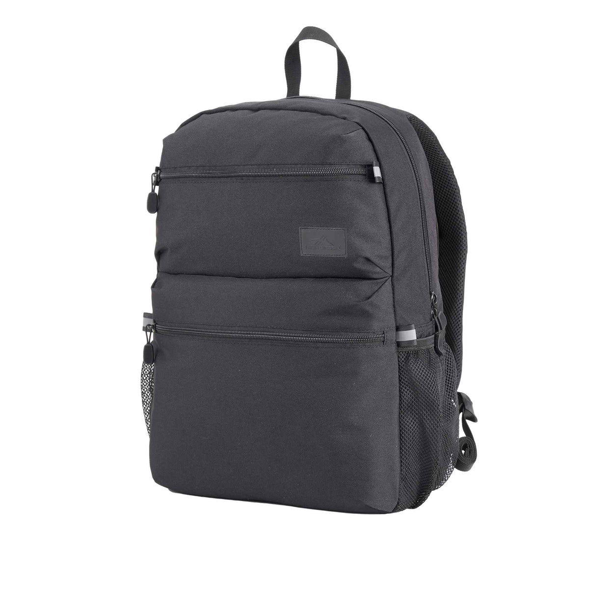 High Sierra Inhibit Recycled Laptop Backpack, 15 Inch - Black - Left Angle
