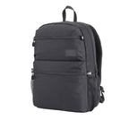 High Sierra Inhibit Recycled Laptop Backpack, 15 Inch Transfer - Black - Left Angle