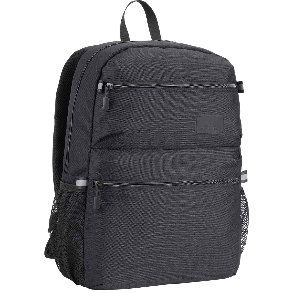 High Sierra Inhibit Recycled Laptop Backpack, 15 Inch Transfer - Black - Right Angle