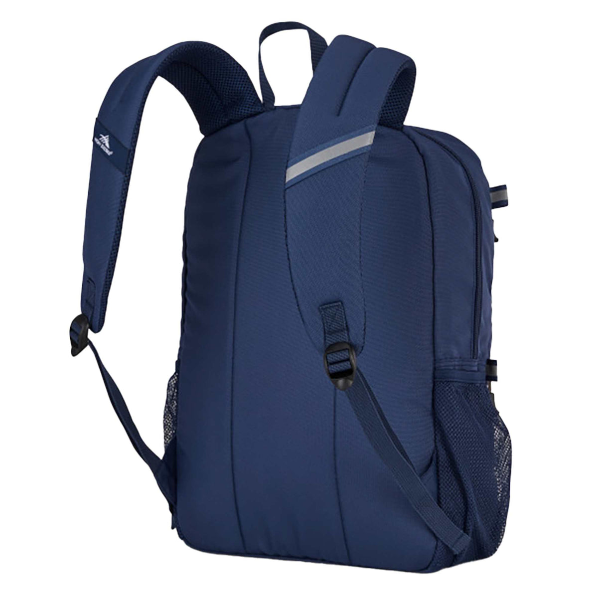 High Sierra Inhibit Recycled Laptop Backpack, 15 Inch Transfer - Navy - Back
