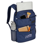 High Sierra Inhibit Recycled Laptop Backpack, 15 Inch Transfer - Navy - Right Angle