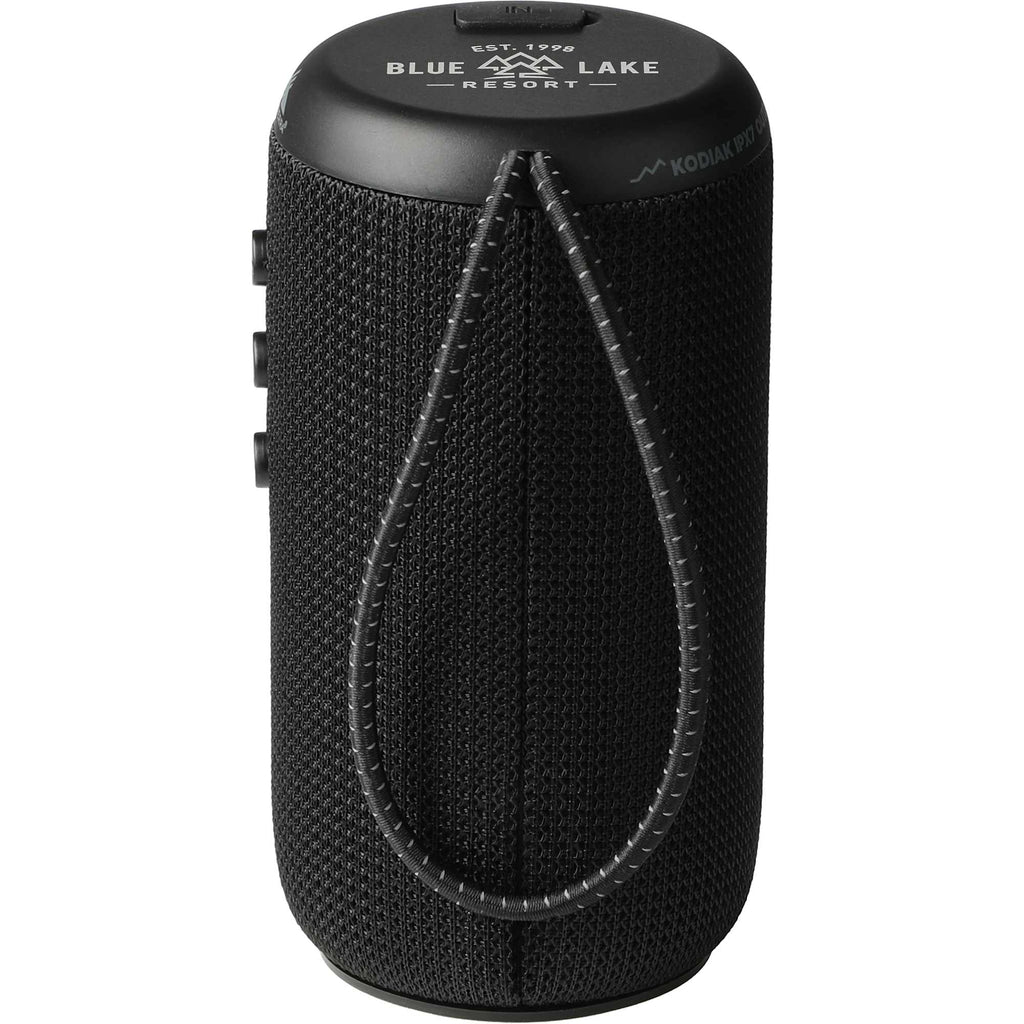 High Sierra Kodiak Waterproof Speaker, 12 Hour Battery - Black - Front 2