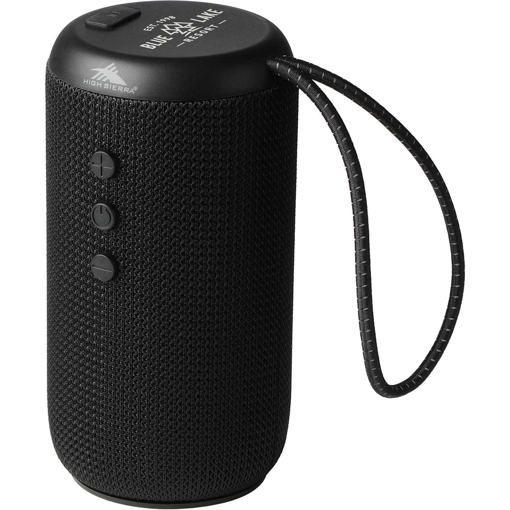 High Sierra Kodiak Waterproof Speaker, 12 Hour Battery - Black - Front 4