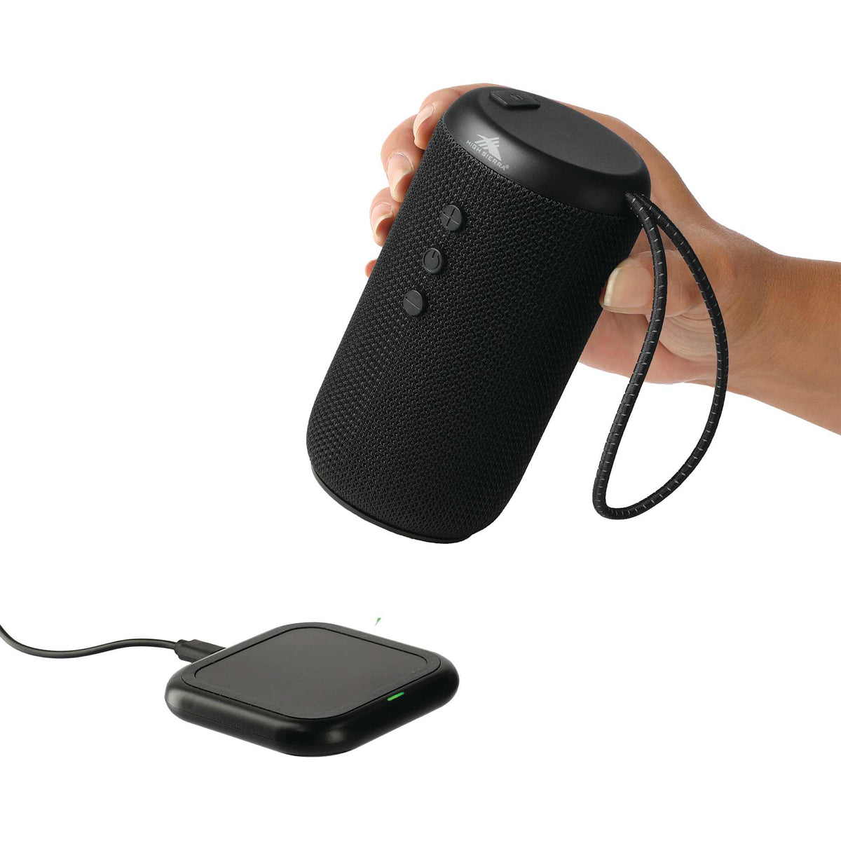 High Sierra Kodiak Waterproof Speaker, 12 Hour Battery - Black - Photo 2