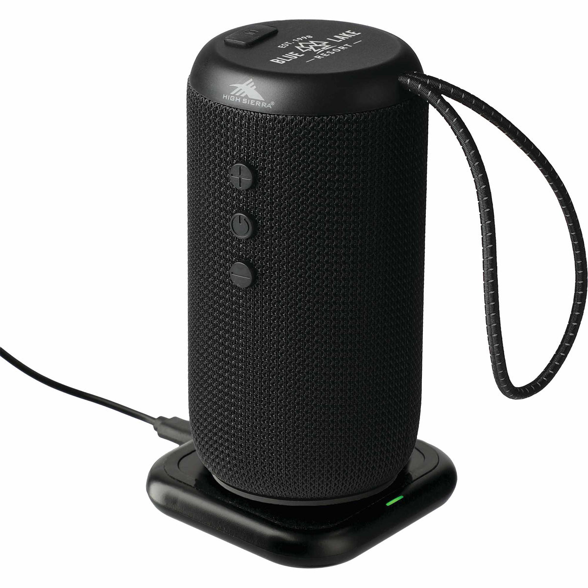 High Sierra Kodiak Waterproof Speaker, 12 Hour Battery - Black - Photo 4