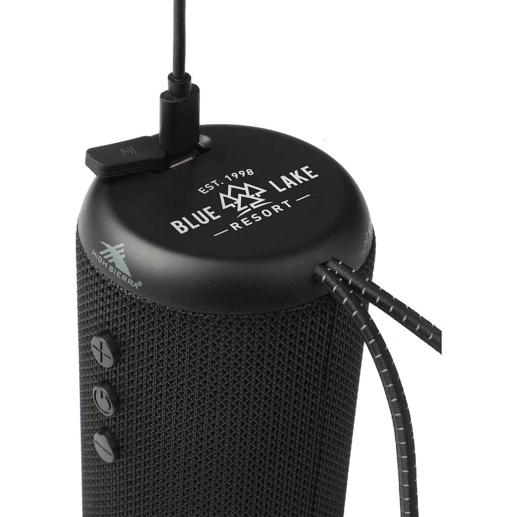 High Sierra Kodiak Waterproof Speaker, 12 Hour Battery - Black - Photo 5