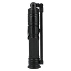 High Sierra Magnetic COB Work Light in Recycled Aluminum Laser Engraving - Black - Left Side