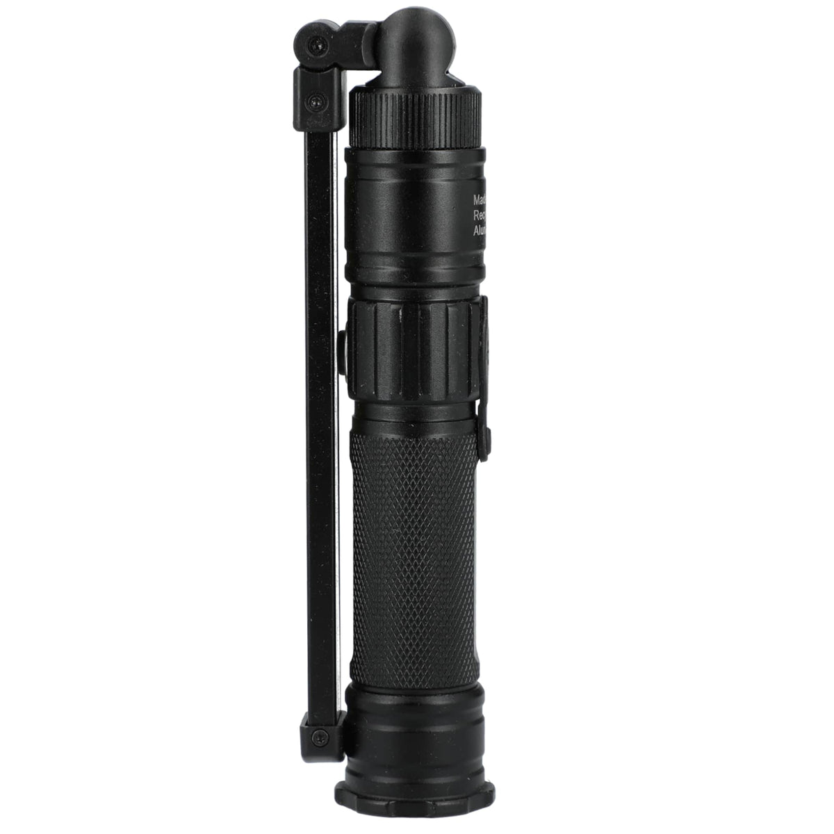 High Sierra Magnetic COB Work Light in Recycled Aluminum Laser Engraving - Black - Right Side
