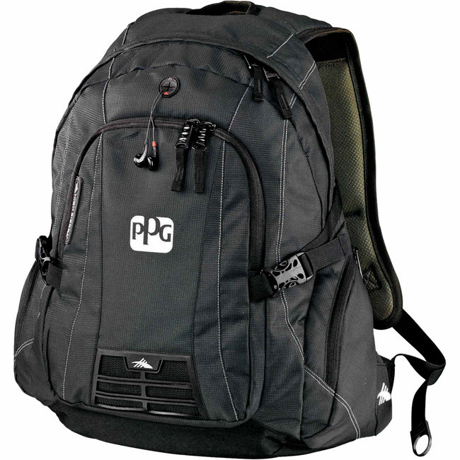 High Sierra Magnum Laptop Backpack with Headphone Port, 15 Inch Transfer