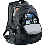High Sierra Magnum Laptop Backpack with Headphone Port, 15 Inch Transfer - Black - Photo 2