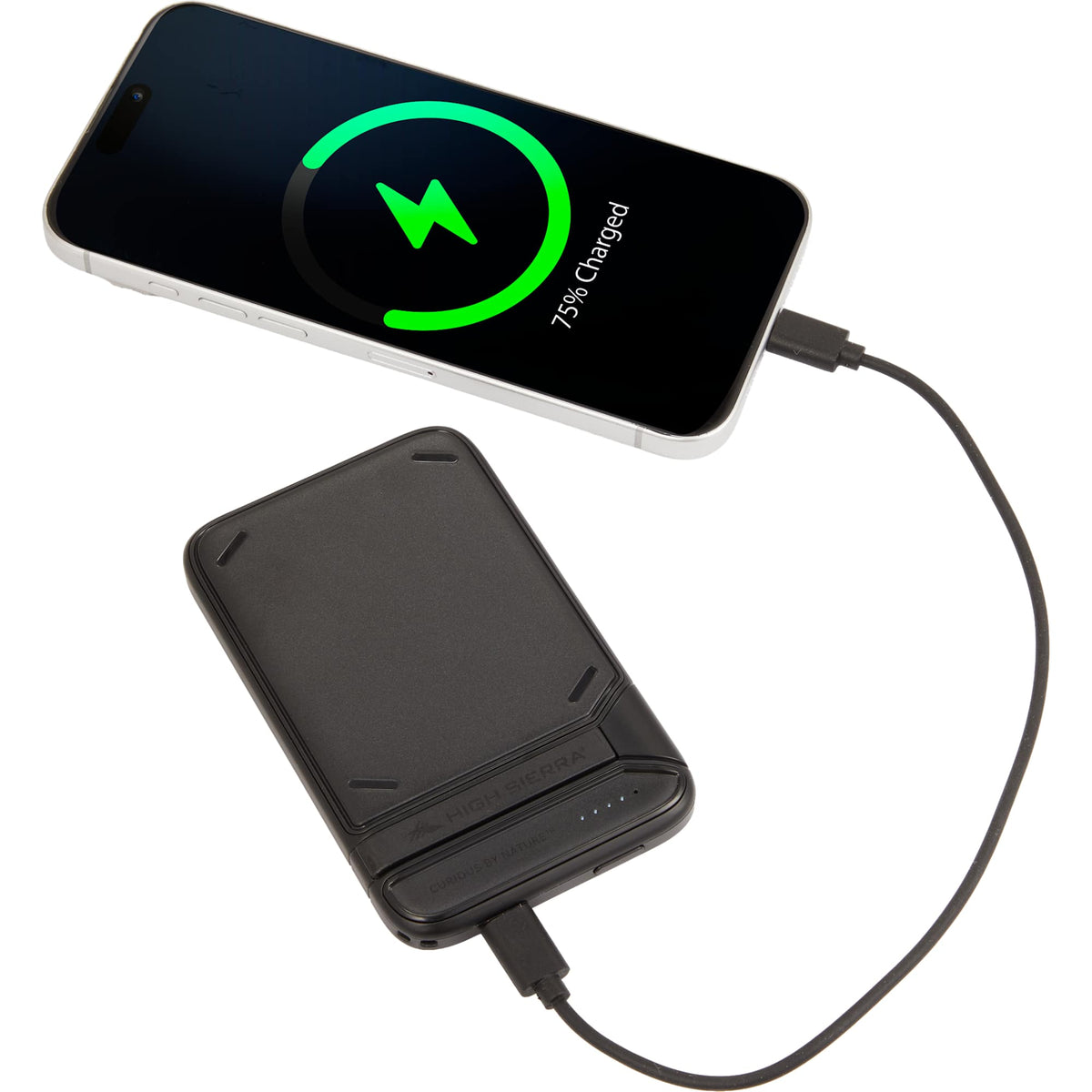 High Sierra MagStand Wireless Power Bank, 5,000 mAh - Black - Detail 4