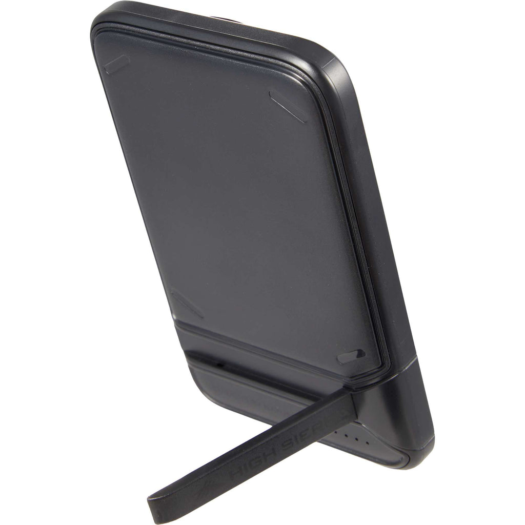 High Sierra MagStand Wireless Power Bank, 5,000 mAh - Black - Detail