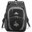 High Sierra Overtime Fly-By Laptop Backpack, 17 Inch Transfer - Black - Front