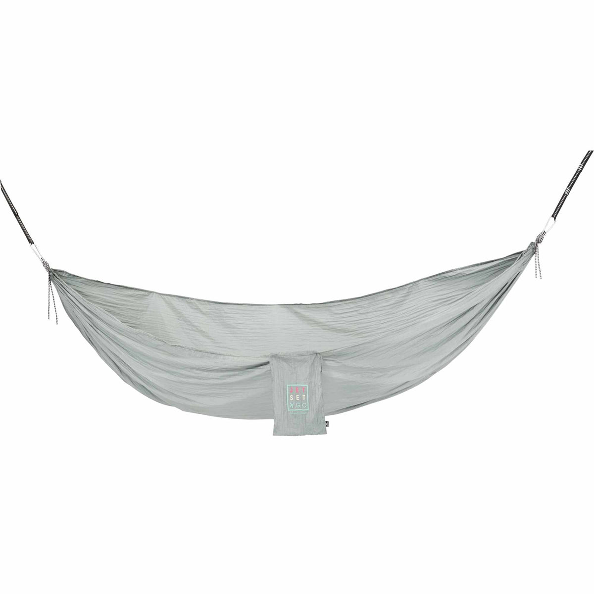 High Sierra Packable Two-Person Hammock with Tree Straps Transfer - Gray - Front