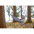 High Sierra Packable Two-Person Hammock with Tree Straps Transfer - Gray - Photo 3