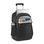High Sierra Powerglide Pro Rolling Laptop Backpack, 17 Inch Transfer - Black - View 5