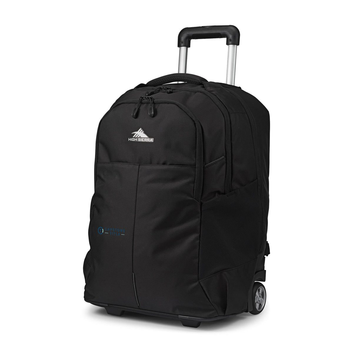 High Sierra Powerglide Pro Rolling Laptop Backpack, 17 Inch Transfer - Black - View 7