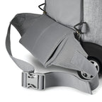 High Sierra Powerglide Pro Rolling Laptop Backpack, 17 Inch Transfer - Silver Heather - View 3