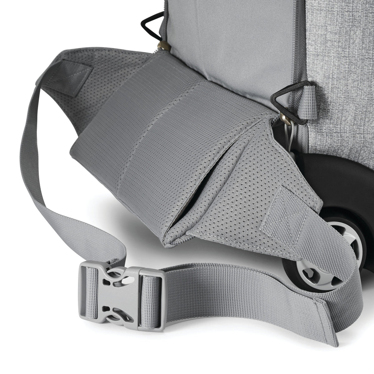 High Sierra Powerglide Pro Rolling Laptop Backpack, 17 Inch Transfer - Silver Heather - View 3