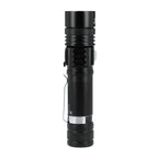 High Sierra Recycled Aluminum Pocket Flashlight, 160 Lumens - Black - Right Side